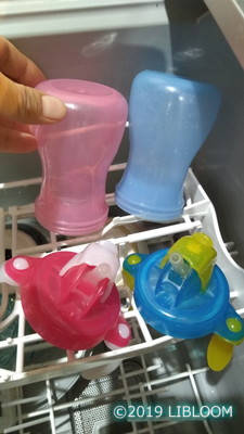 レビュー ピジョン ぷちストローボトル 分解方法と洗い方と食洗機 Libloom