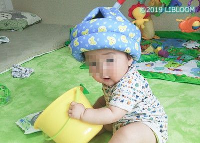 Ropel ベビー ヘルメットの口コミ レビュー 赤ちゃんの転倒防止の頭用のクッション Libloom